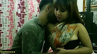 Indian beautiful Hot model sex with teen boy at home&excl; with clear hindi audio&excl; sharee sex porn videos