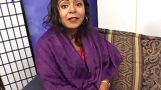 Indian pulchritude is doing her first porn evict