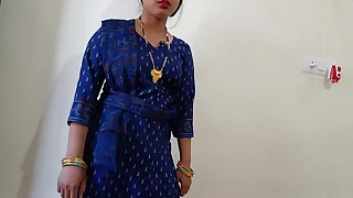 Hot indian desi village crumpet was painfull sex on dogy express anent clear Hindi audio