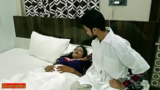 Indian remedial student hot xxx sex with incomparable patient&excl; Hindi viral sex