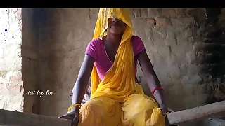 Desi Indian wife husband hard fuck yellow X sharee
